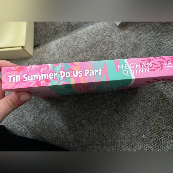 Vibrant Tropical Romance Book Cover with Playful Design - Picture 3 of 3